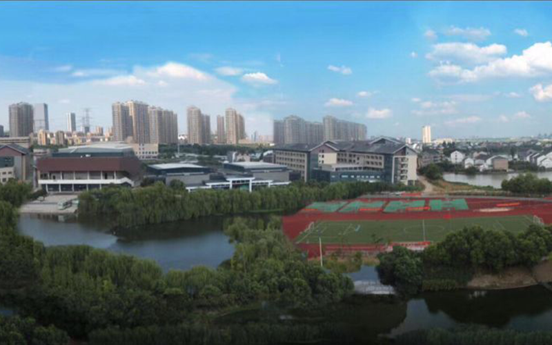 学校全景图(图1)