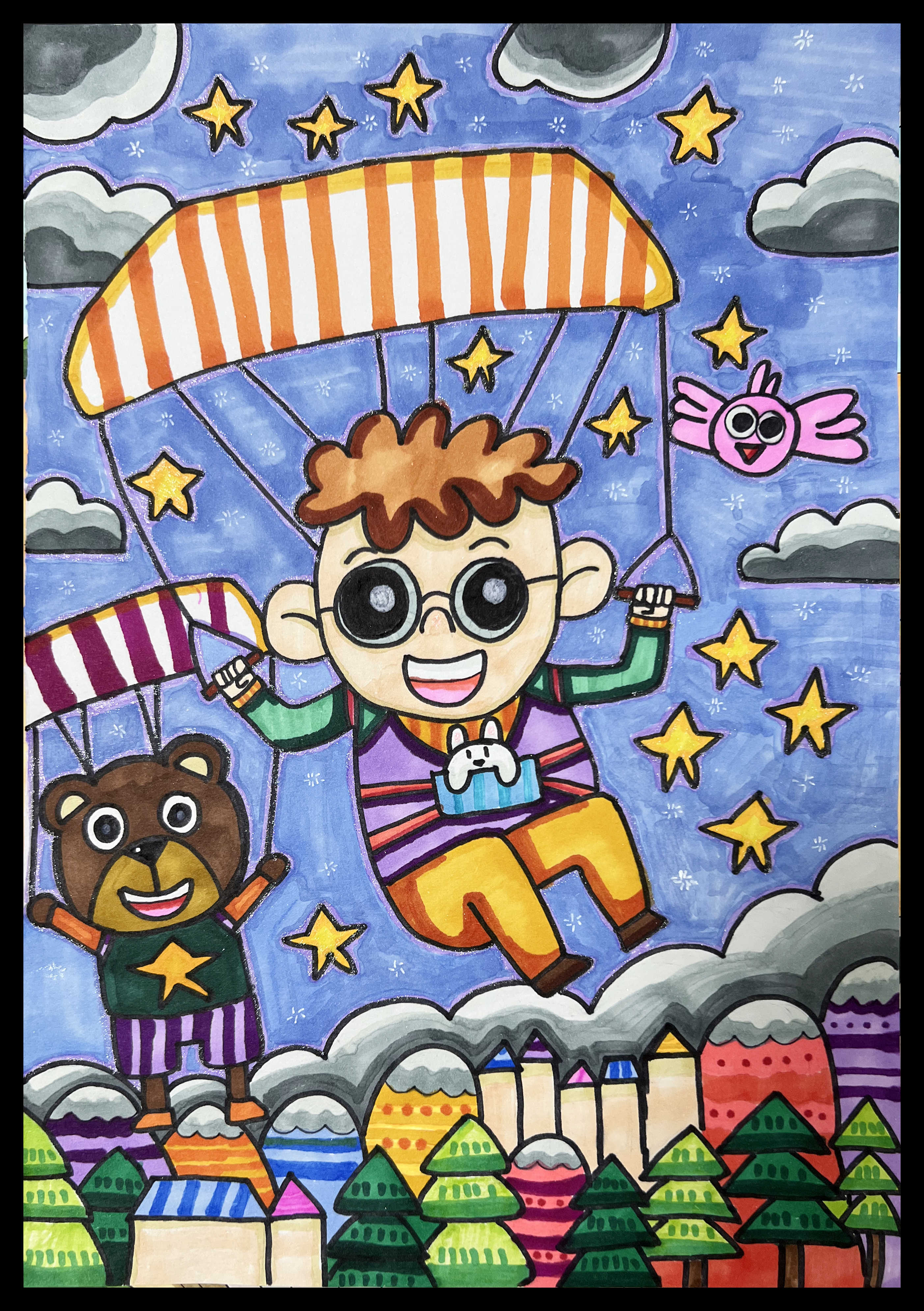 幼儿保育专业学生作品(图2)