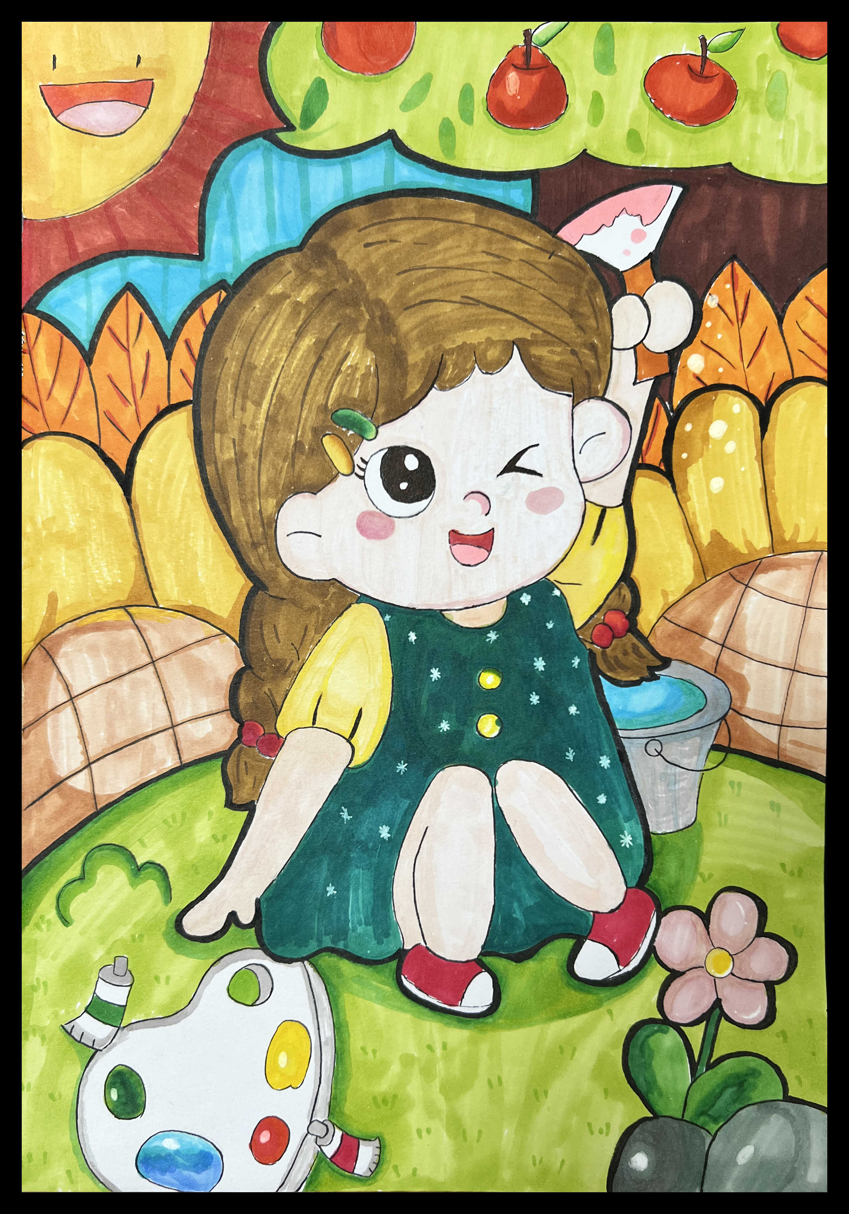 幼儿保育专业学生作品(图4)