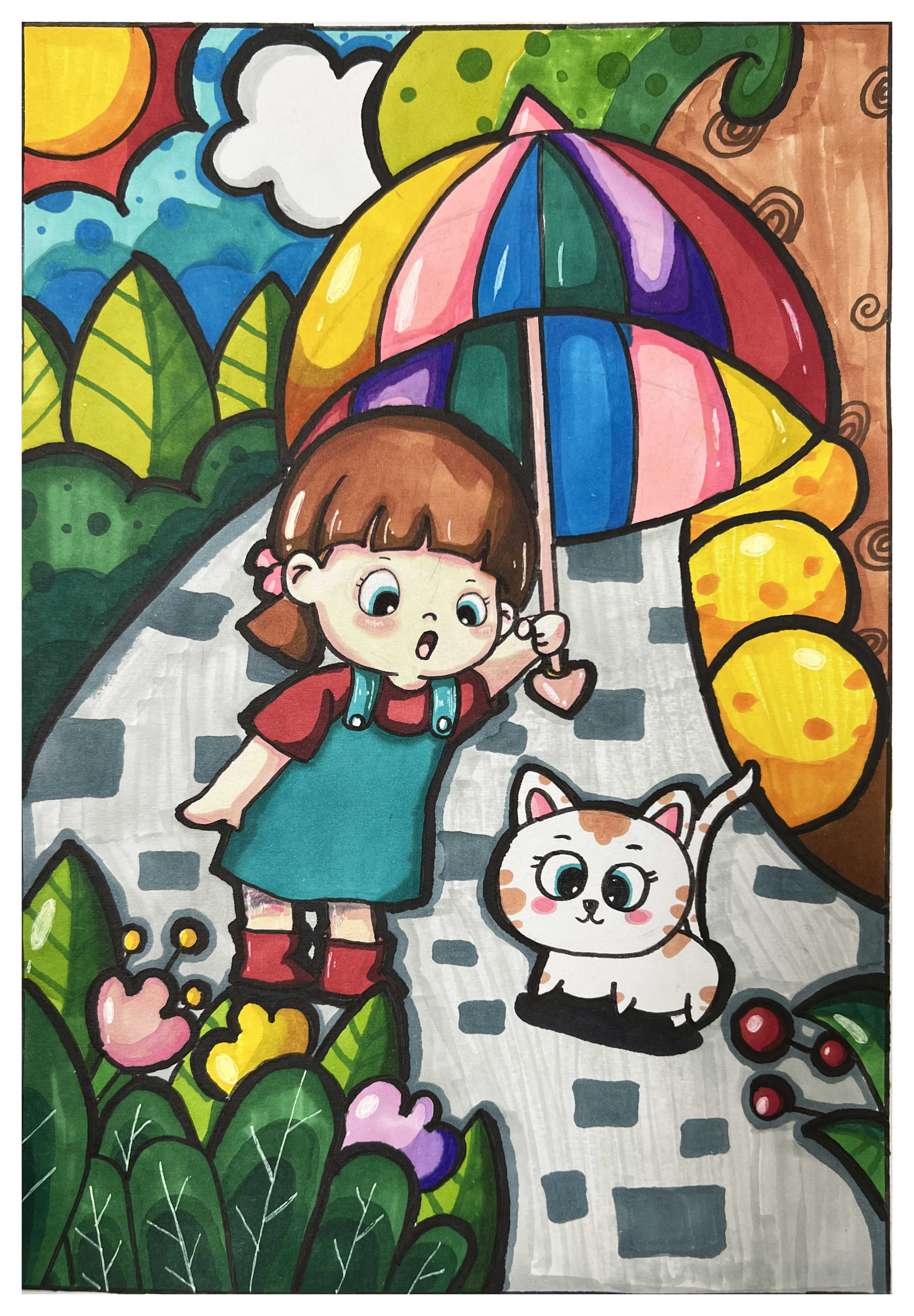 幼儿保育专业学生作品(图5)