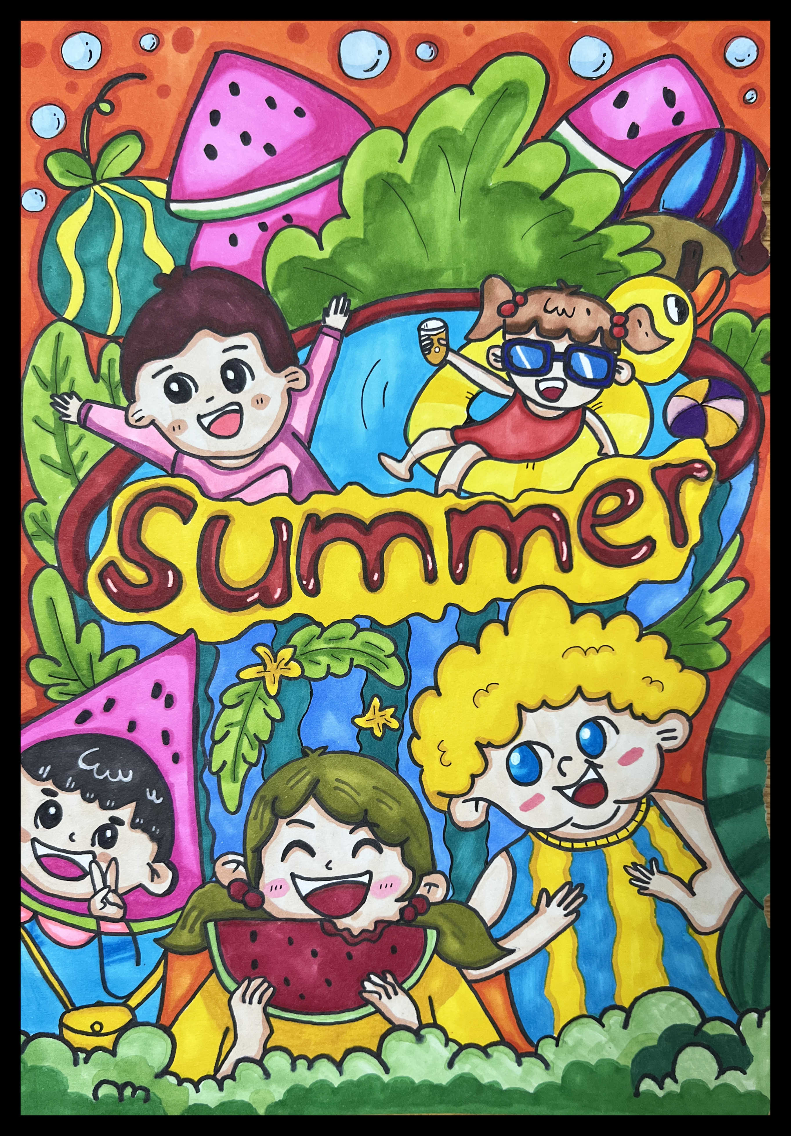 幼儿保育专业学生作品(图16)