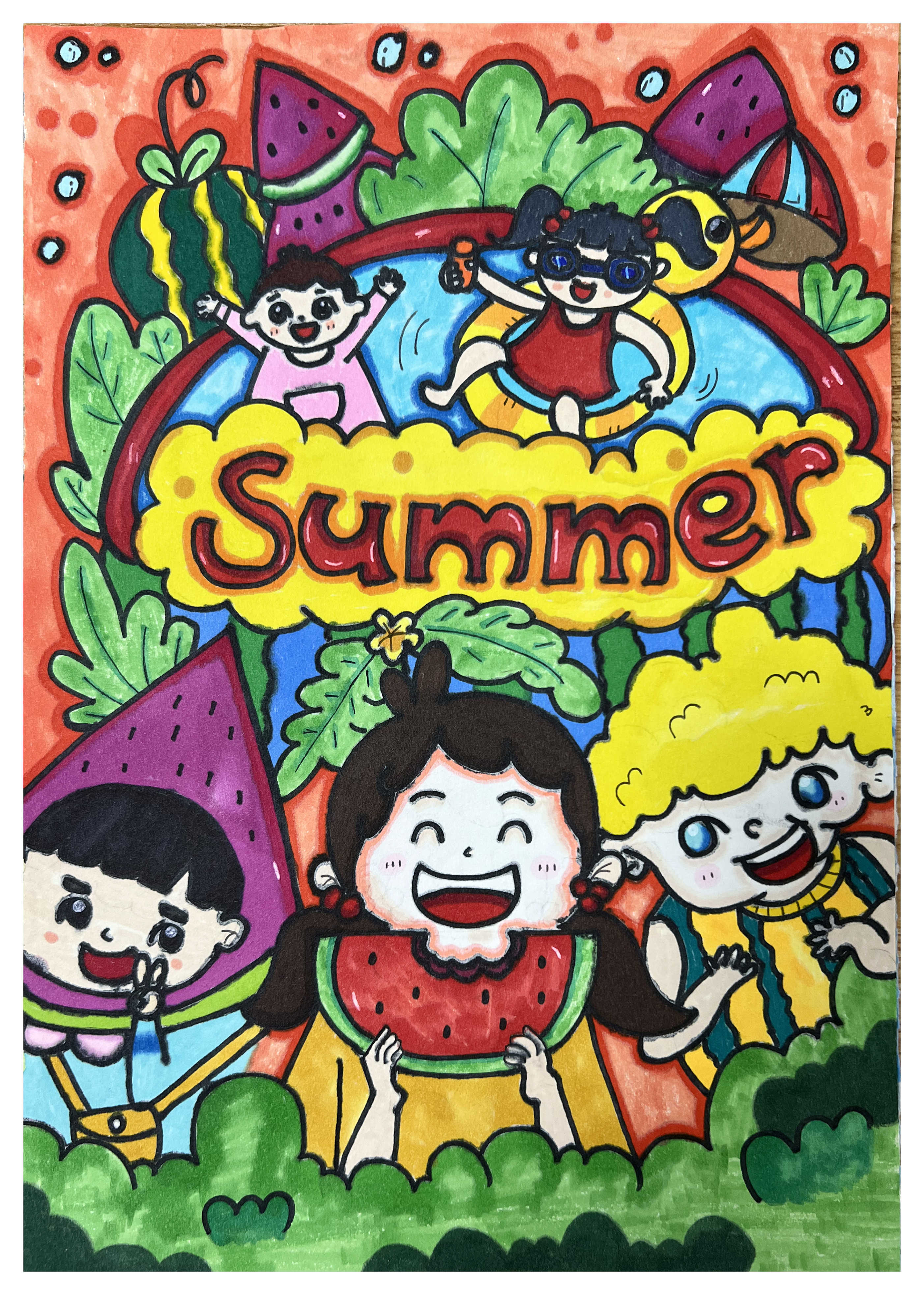 幼儿保育专业学生作品(图27)